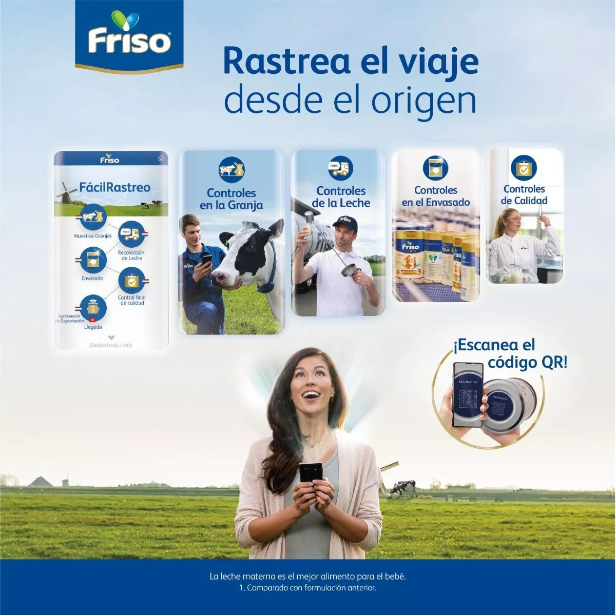 Friso Gold 3 (1-3 Años) 3 Pack 3.6 Kg