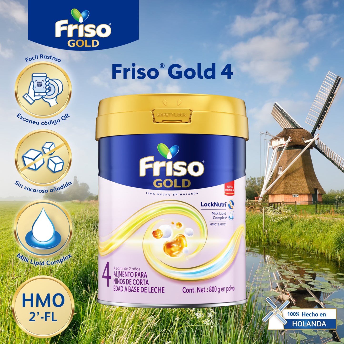 Friso Gold 4 800g