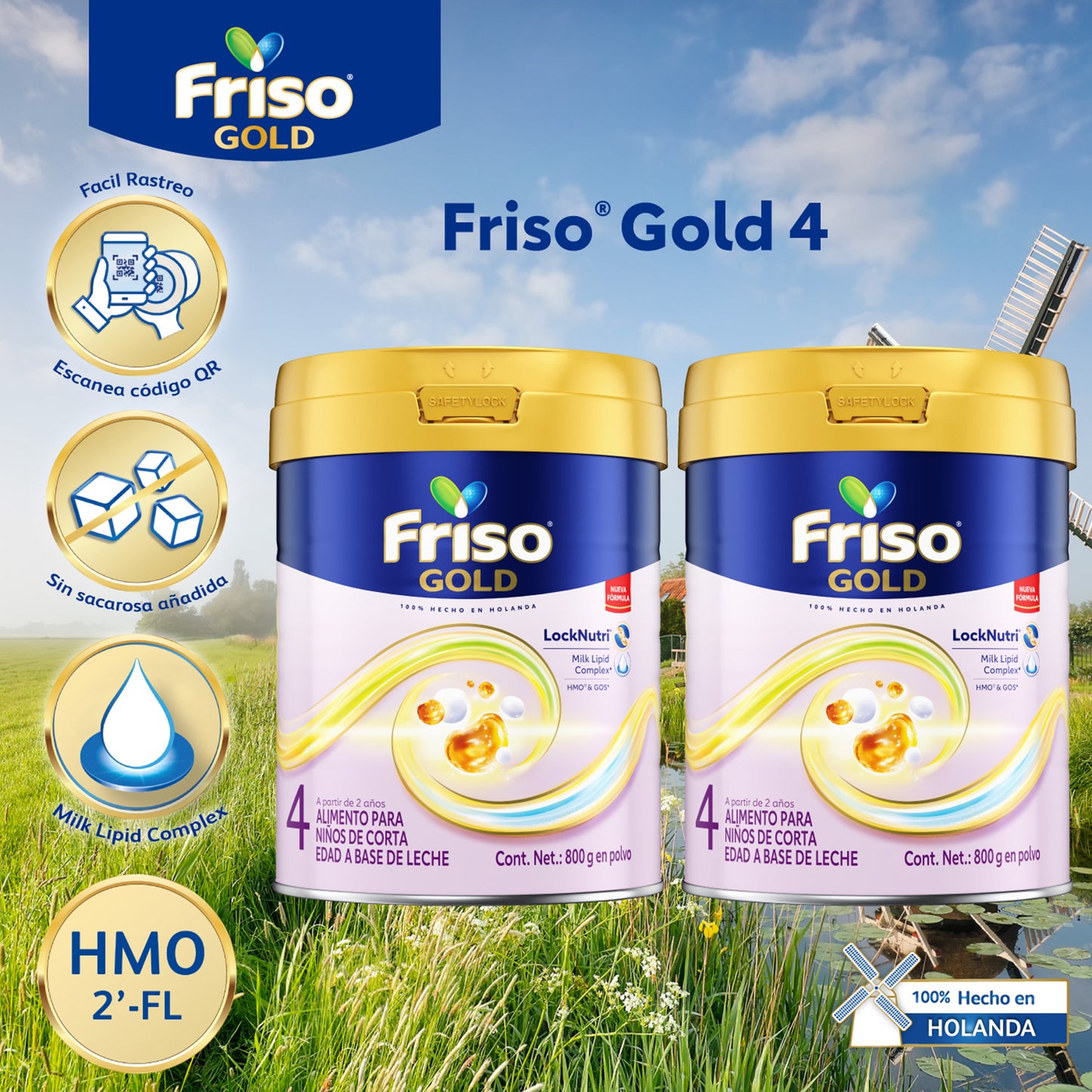 Friso Gold 4 Pack 1.6 Kg