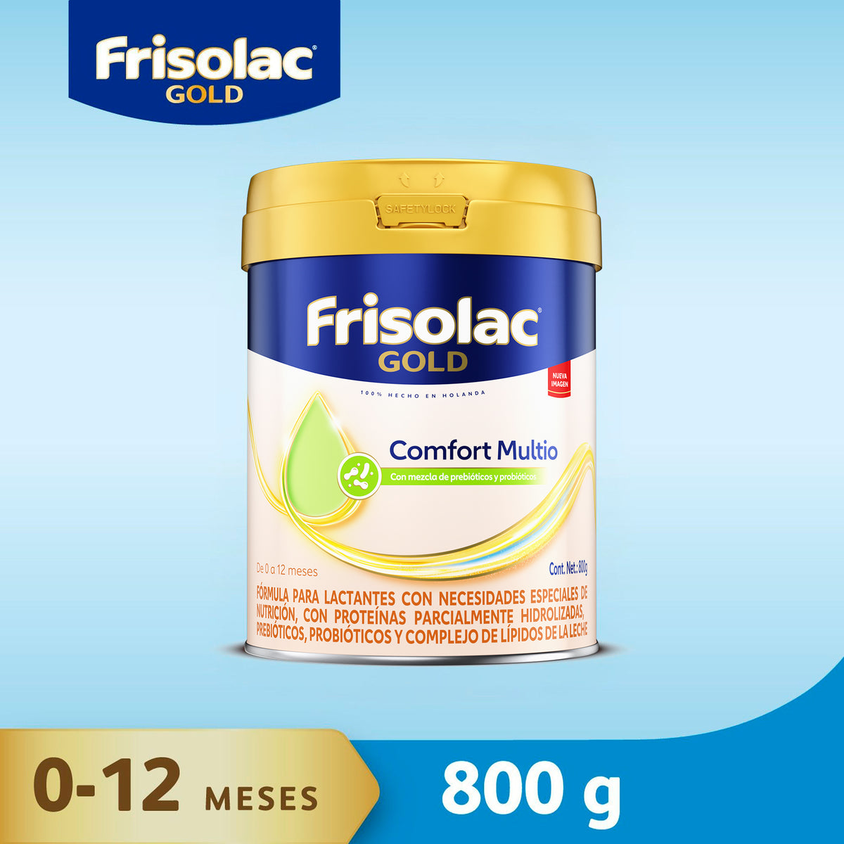Frisolac Gold Comfort Multio (0-12 Meses) 800g. | Tienda Friso