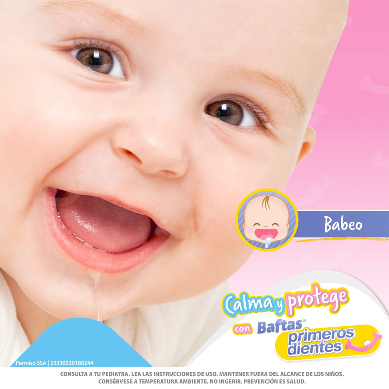 Baftas Primeros Dientes Caja C/Tubo 15ml