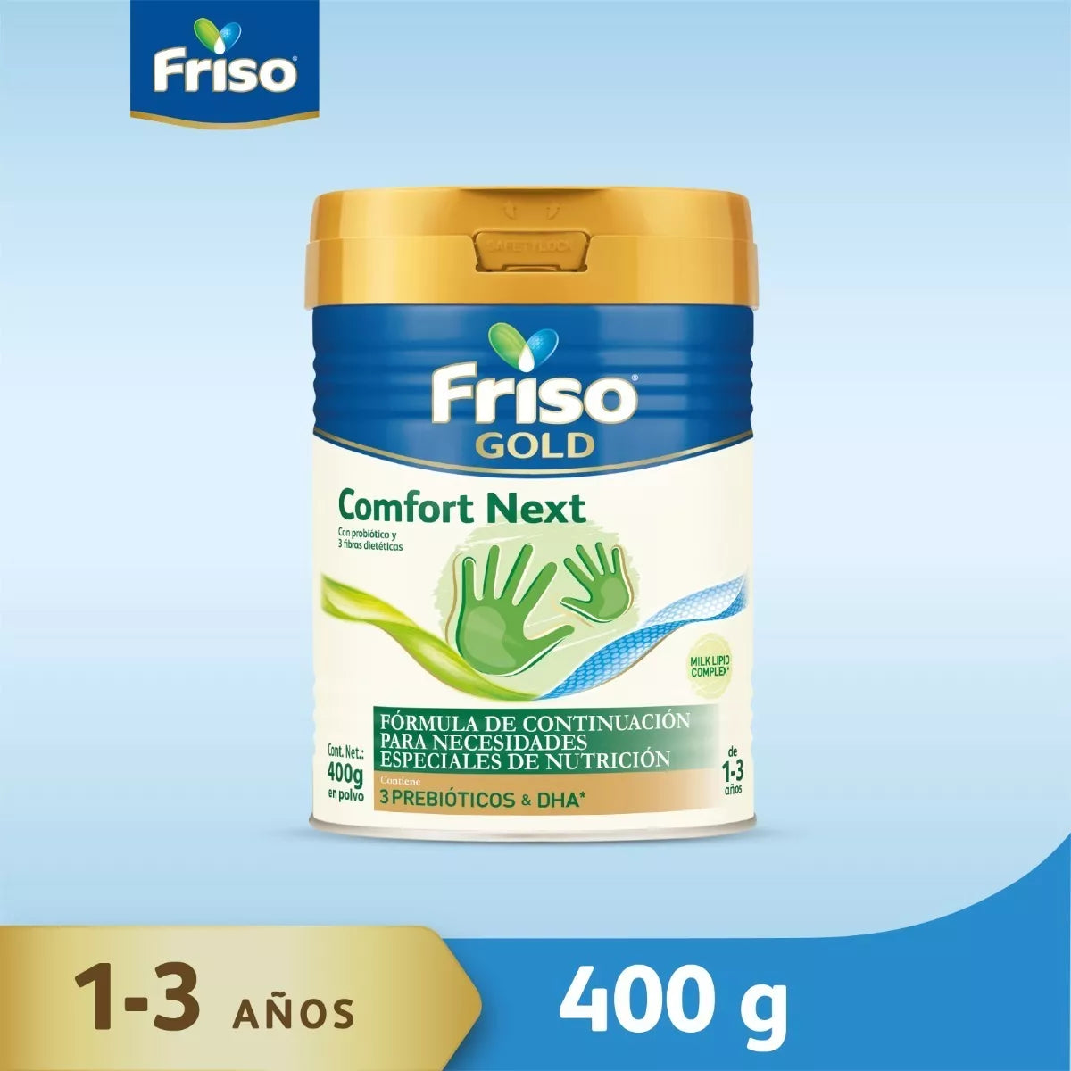 Friso Gold Comfort Next (1 A 3 Años) Lata C/ 400 Gr