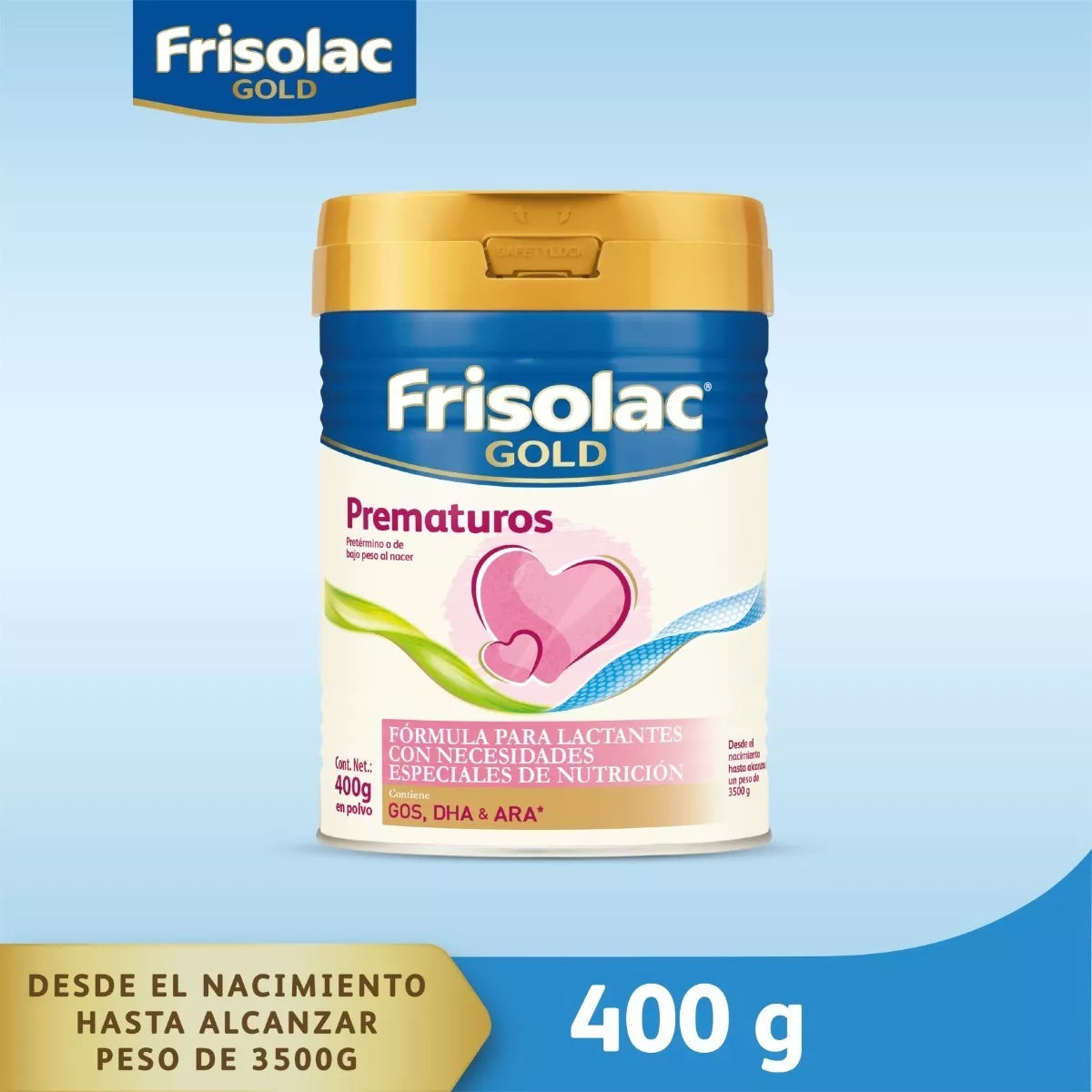 Frisolac Gold Prematuros (0 A 12 Meses) Lata C/ 400gr