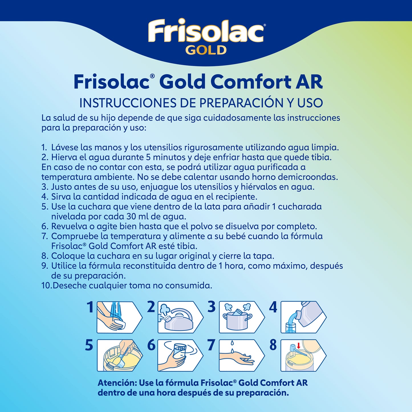 Frisolac Gold Comfort A R (0-12 Meses) Lata C/ 400 Gr