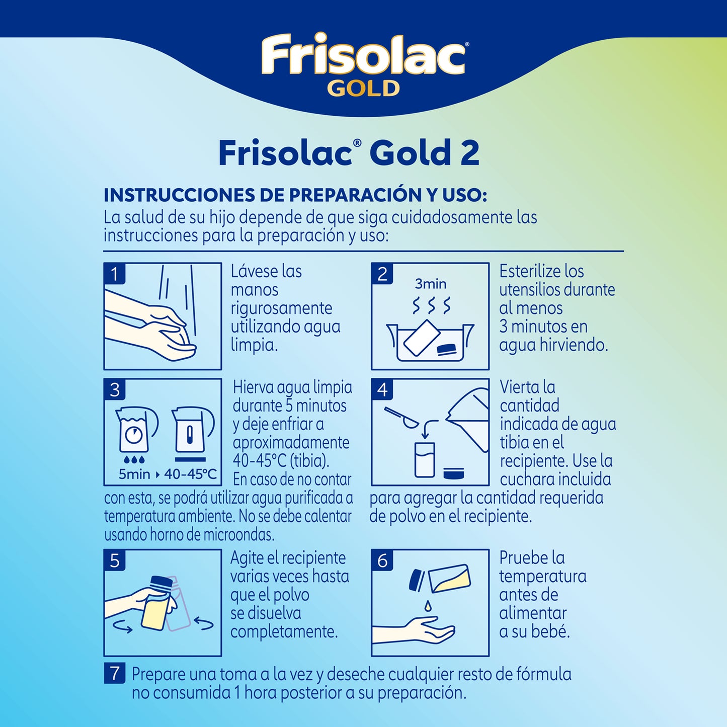 Frisolac Gold 2 (6-12 Meses) Lata C/ 400 Gr