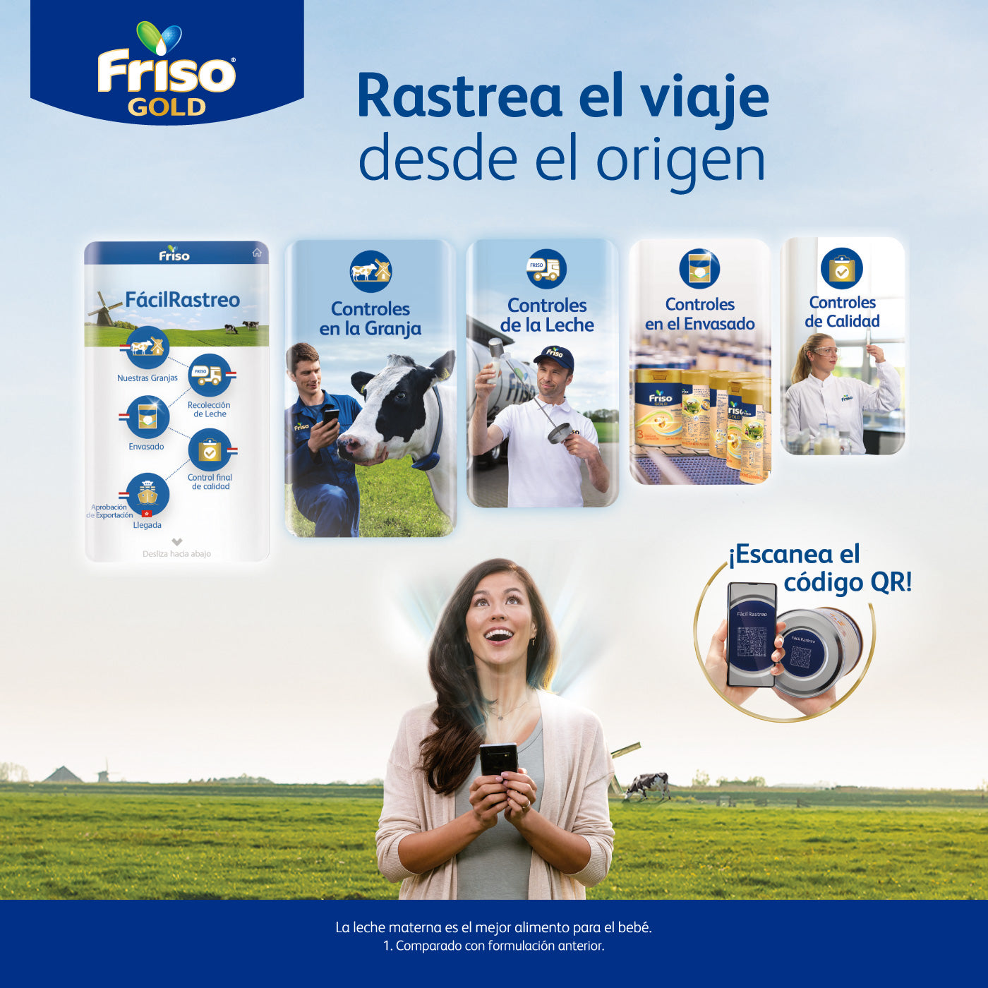 Friso Gold 3 (1-3 Años) Lata C/ 800 Gr