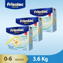 Frisolac Gold 1 (0-6 Meses) 3 Pack 3.6 Kg