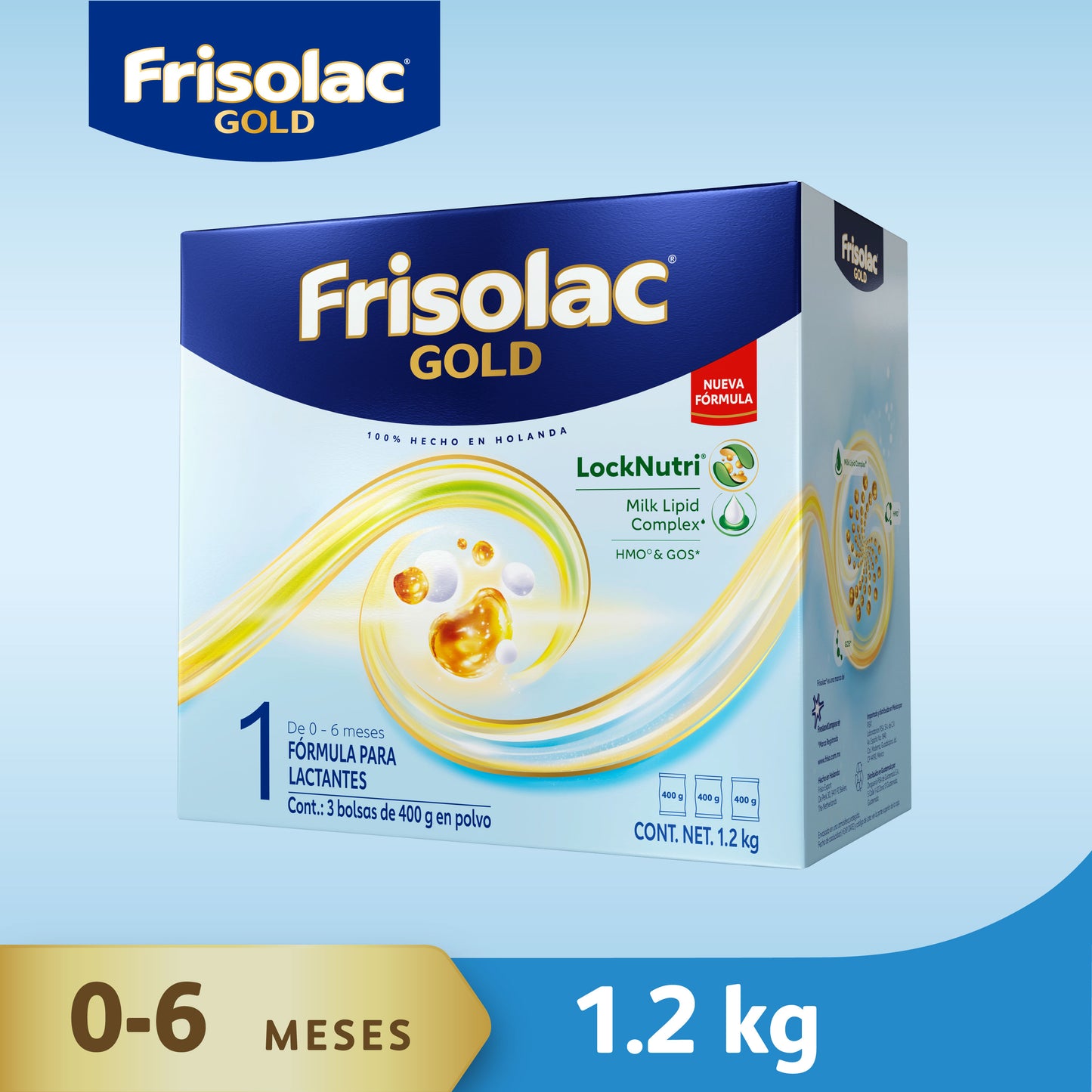 Frisolac Gold 1 (0-6 Meses) Caja C/ 1.2 Kg