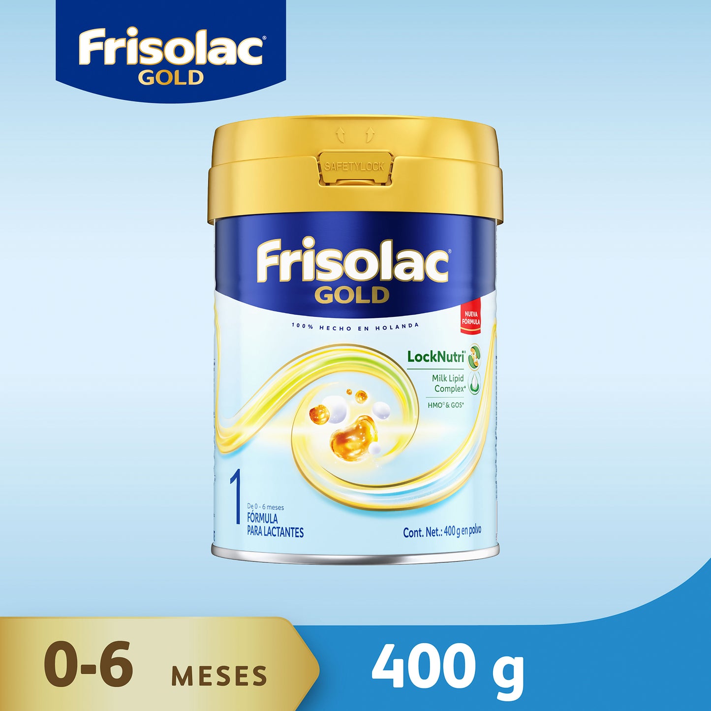 Frisolac Gold 1 (0-12 Meses) Lata C/ 400 Gr