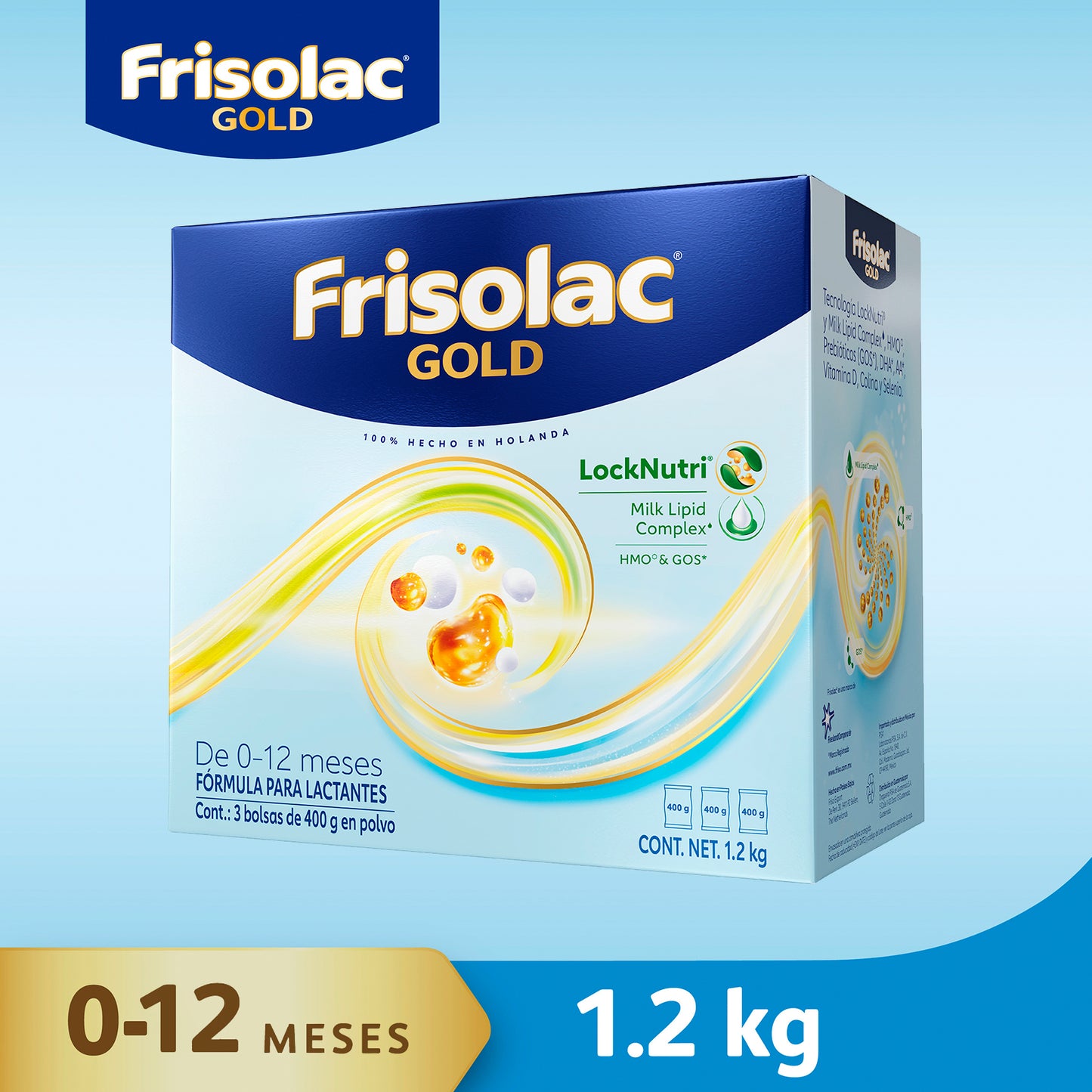 Frisolac Gold 1 (0-12 Meses) Caja C/ 1.2 Kg